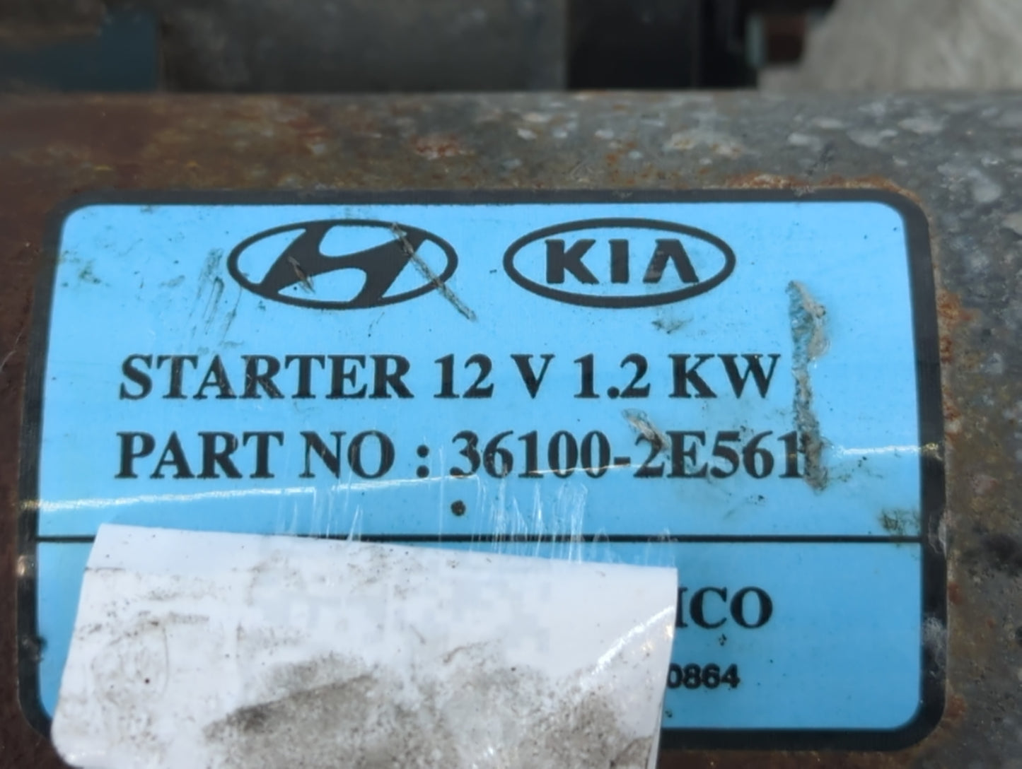 2017-2022 Kia Forte Car Starter Motor Solenoid OEM P/N:36100-2E561 Fits Fits 2017 2018 2019 2020 2021 2022 OEM Used Auto Par