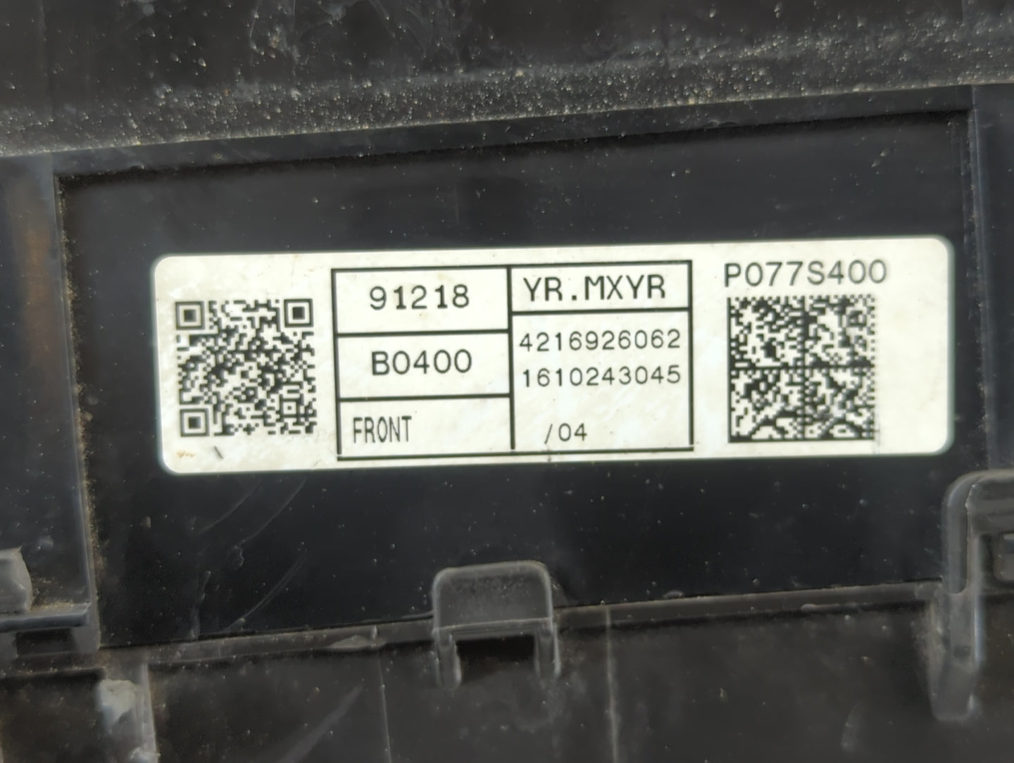 2017-2018 Kia Forte Fusebox Fuse Box Panel Relay Module P/N:91218 B0400 Fits Fits 2017 2018 OEM Used Auto Parts - Oemusedaut