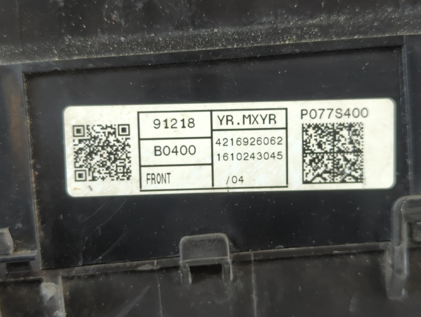 2017-2018 Kia Forte Fusebox Fuse Box Panel Relay Module P/N:91218 B0400 Fits Fits 2017 2018 OEM Used Auto Parts - Oemusedaut