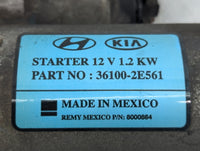 2017-2022 Kia Forte Car Starter Motor Solenoid OEM P/N:36100-2E561 Fits Fits 2017 2018 2019 2020 2021 2022 OEM Used Auto Par