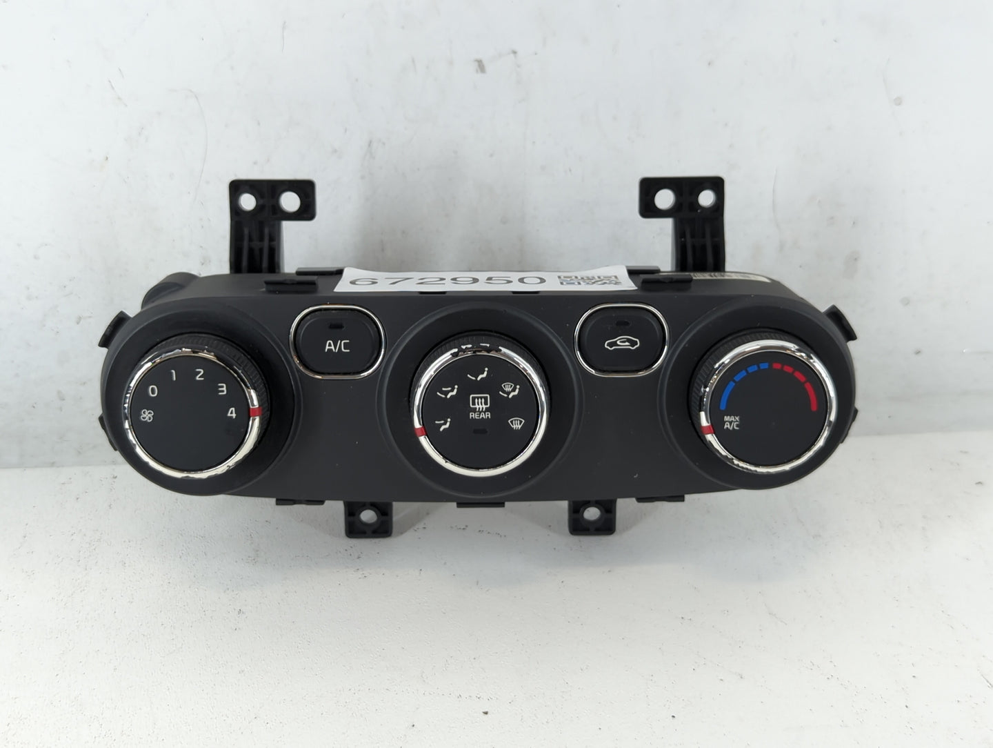 2017-2018 Kia Forte Climate Control Module Temperature AC/Heater Replacement P/N:Q0290AAM Fits Fits 2017 2018 OEM Used Auto 