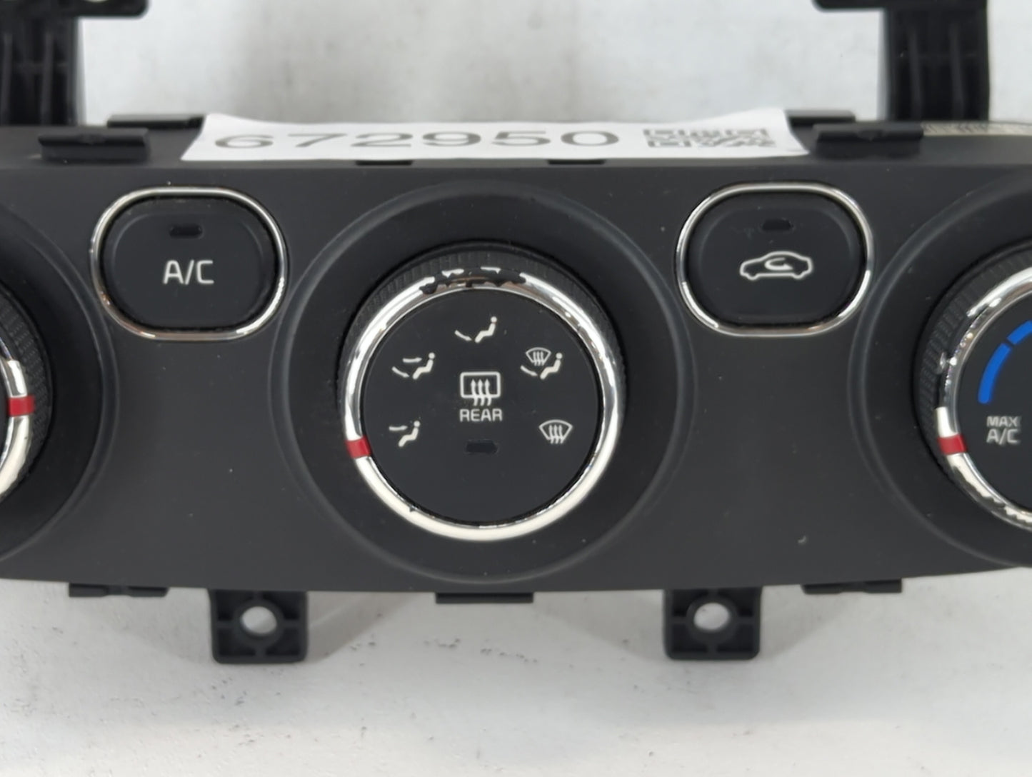 2017-2018 Kia Forte Climate Control Module Temperature AC/Heater Replacement P/N:Q0290AAM Fits Fits 2017 2018 OEM Used Auto 