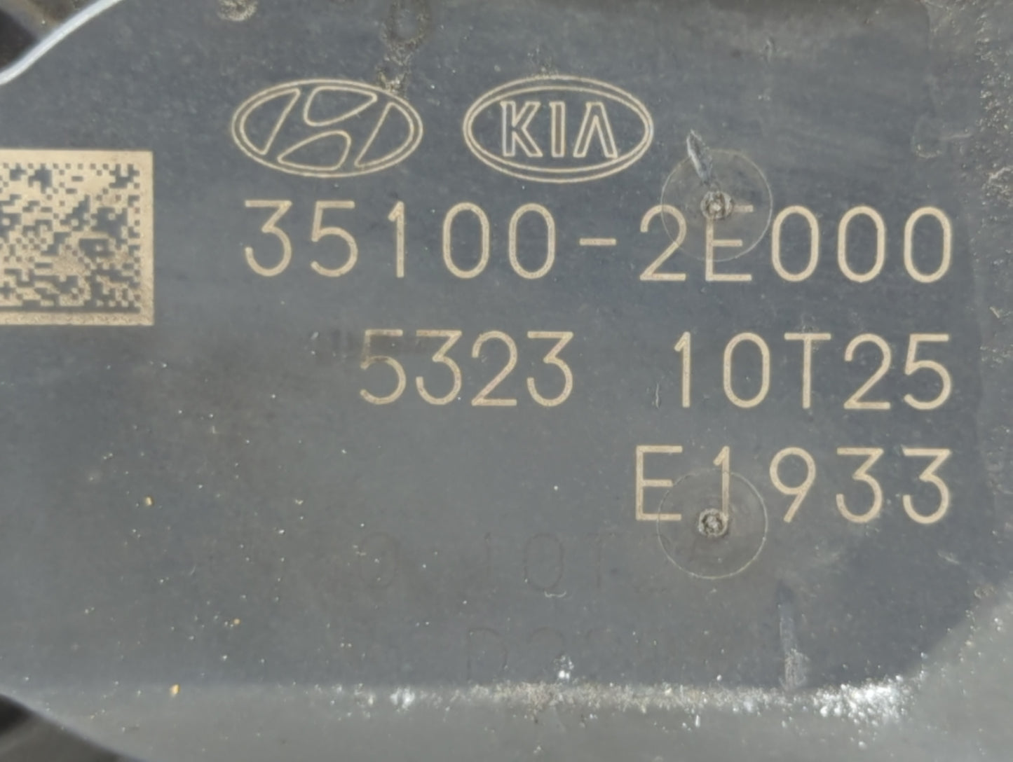 2014-2018 Kia Forte Throttle Body P/N:35100-2E000 Fits Fits 2011 2012 2013 2014 2015 2016 2017 2018 2019 2020 2021 OEM Used 