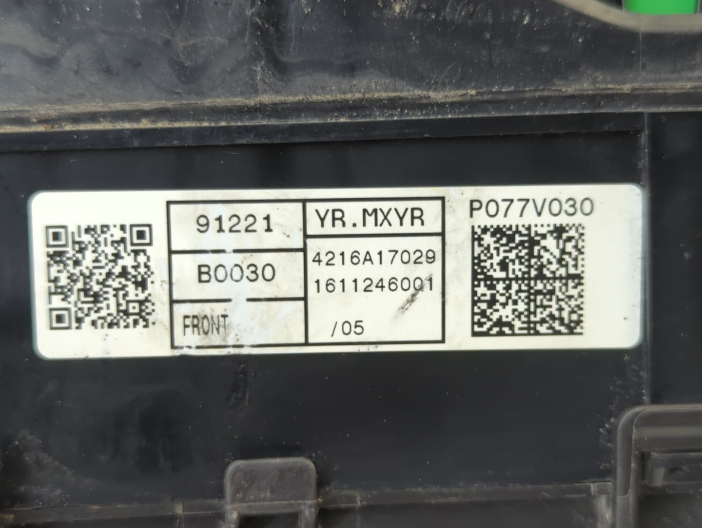 2017-2018 Kia Forte Fusebox Fuse Box Panel Relay Module P/N:91221-B0030 Fits Fits 2017 2018 OEM Used Auto Parts - Oemusedaut