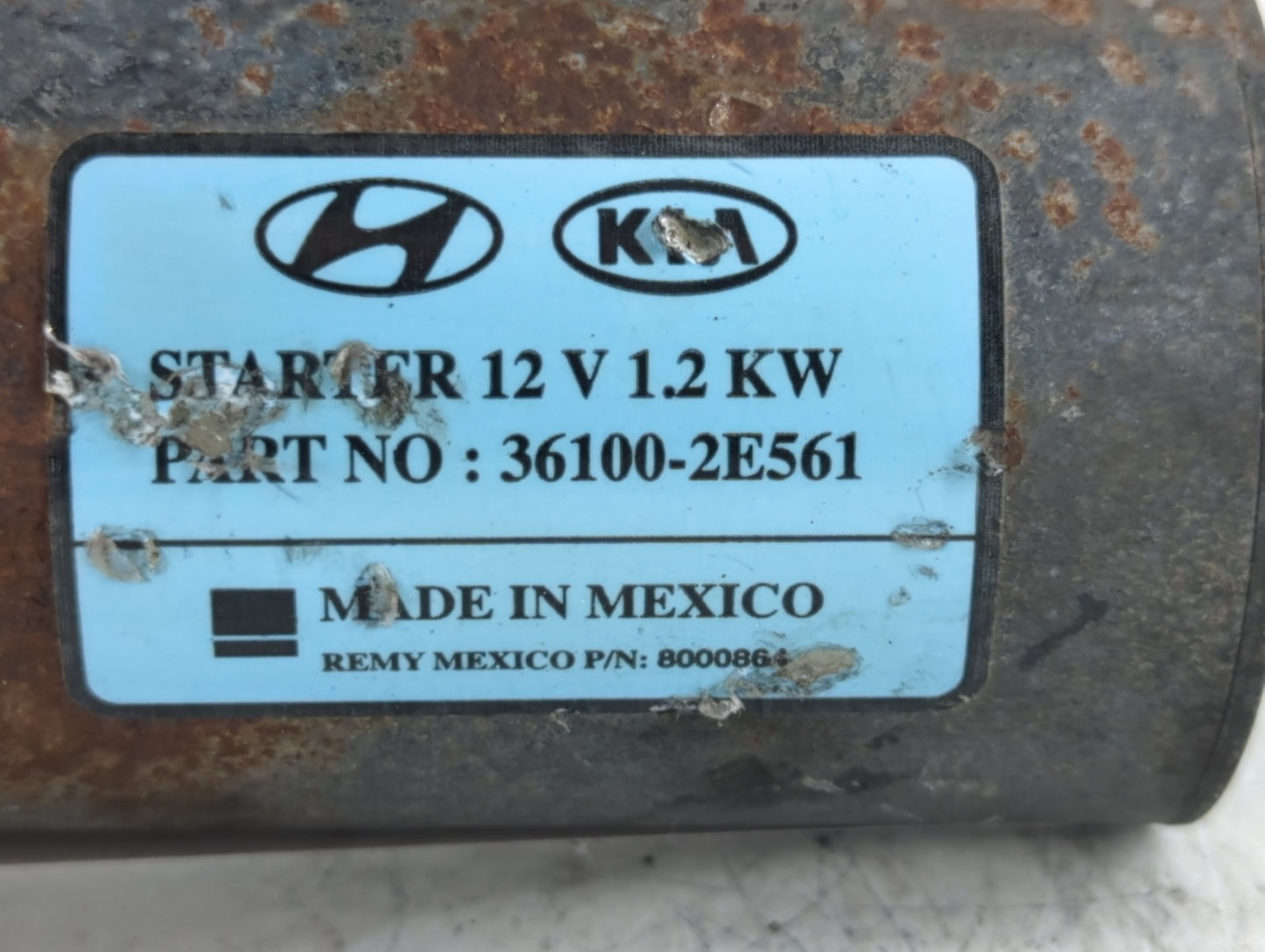 2017-2022 Kia Forte Car Starter Motor Solenoid OEM P/N:8000864 36100-2E561 Fits Fits 2017 2018 2019 2020 2021 2022 OEM Used 
