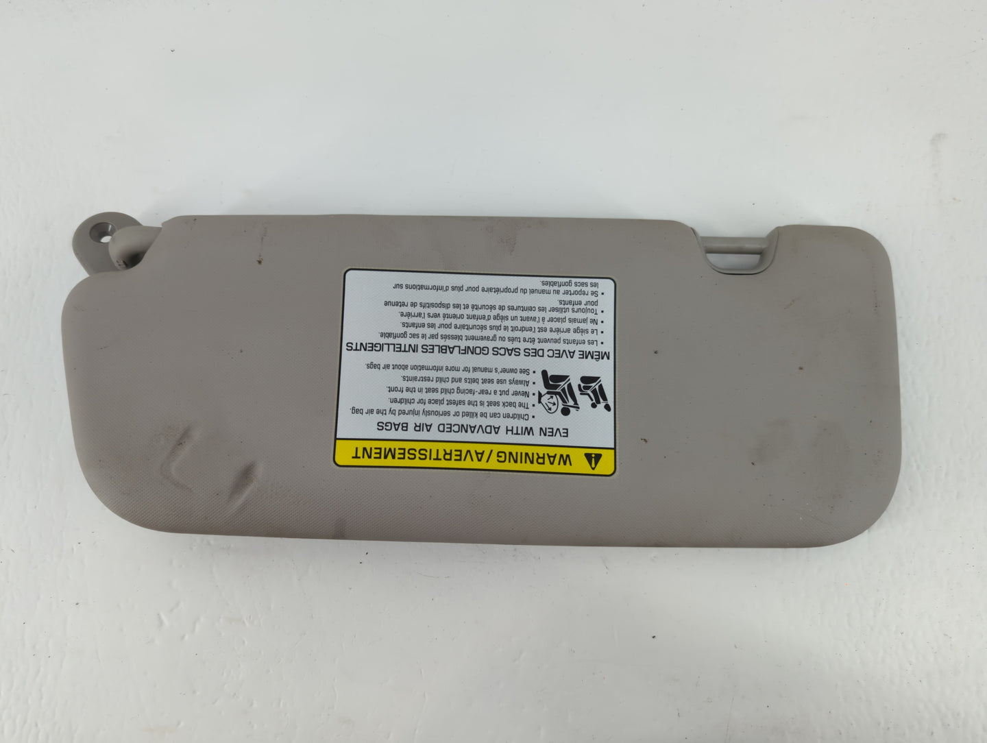 2017-2018 Kia Forte Sun Visor Shade Replacement Passenger Right Mirror Fits Fits 2017 2018 OEM Used Auto Parts - Oemusedauto