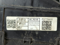 2017-2018 Kia Forte Fusebox Fuse Box Panel Relay Module P/N:P077S400 91218 B0400 Fits Fits 2017 2018 OEM Used Auto Parts - O