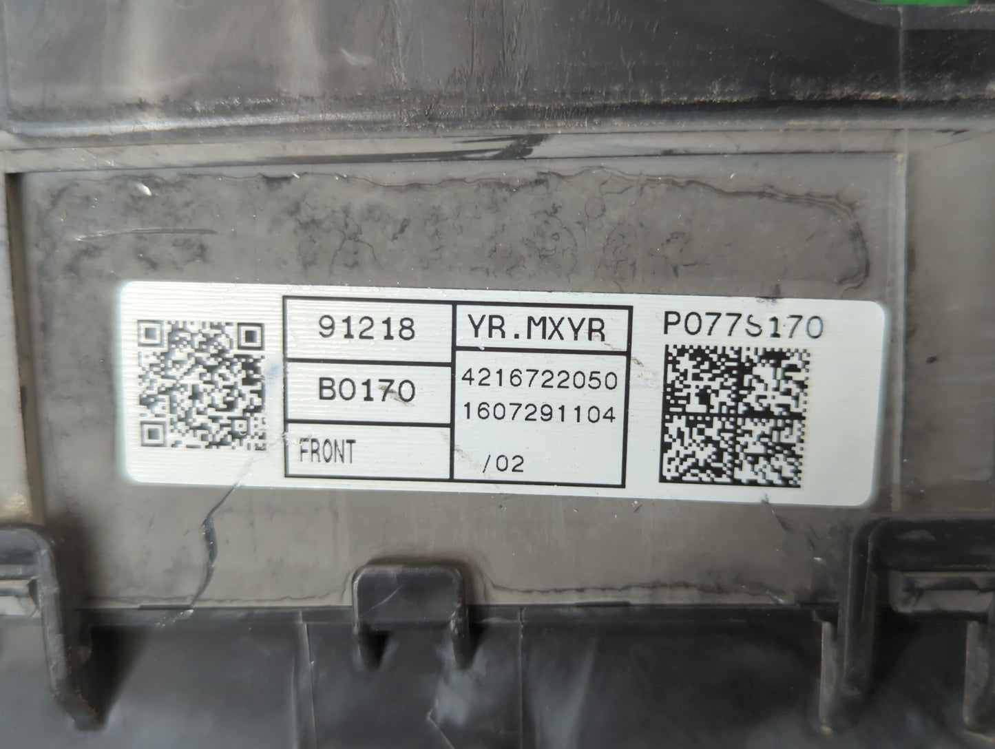 2017-2018 Kia Forte Fusebox Fuse Box Panel Relay Module P/N:91218 B0170 Fits Fits 2017 2018 OEM Used Auto Parts - Oemusedaut