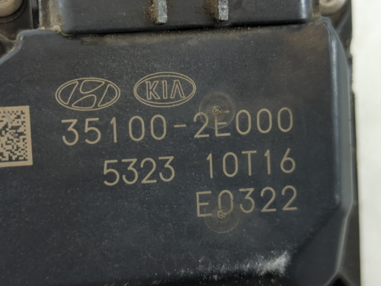2014-2018 Kia Forte Throttle Body P/N:35100-2E000 Fits Fits 2011 2012 2013 2014 2015 2016 2017 2018 2019 2020 2021 OEM Used 