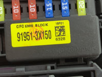 2017-2018 Kia Forte Fusebox Fuse Box Panel Relay Module P/N:91218 B0460 Fits Fits 2017 2018 OEM Used Auto Parts - Oemusedaut