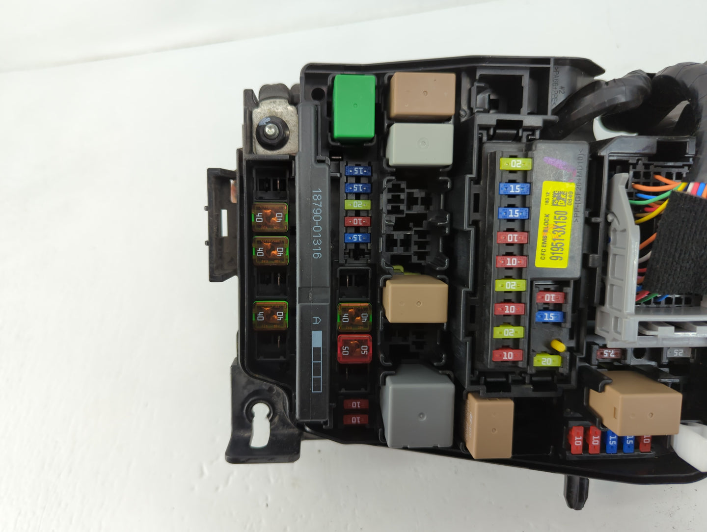 2017-2018 Kia Forte Fusebox Fuse Box Panel Relay Module P/N:91950-A7760 Fits Fits 2017 2018 OEM Used Auto Parts - Oemusedaut