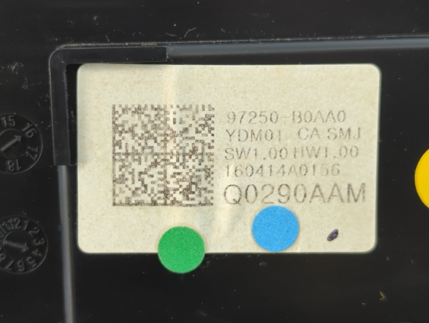 2017-2018 Kia Forte Climate Control Module Temperature AC/Heater Replacement P/N:Q0290AAM 97250-B0AA0 Fits Fits 2017 2018 OE