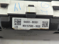 2017-2018 Kia Forte Instrument Cluster Speedometer Gauges P/N:MX157580-9520 94003-B0301 Fits Fits 2017 2018 OEM Used Auto Pa
