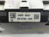 2017-2018 Kia Forte Instrument Cluster Speedometer Gauges P/N:94003-B0301 Fits Fits 2017 2018 OEM Used Auto Parts - Oemuseda