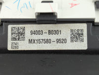 2017-2018 Kia Forte Instrument Cluster Speedometer Gauges P/N:MX15780-9520 94003-B0301 Fits Fits 2017 2018 OEM Used Auto Par