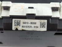 2017-2018 Kia Forte Instrument Cluster Speedometer Gauges P/N:MX157570-9104 94013-B0300 Fits Fits 2017 2018 OEM Used Auto Pa