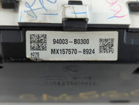 2017-2018 Kia Forte Instrument Cluster Speedometer Gauges P/N:MX157570-8924 94003-B0300 Miles: Fits Fits 2017 2018 OEM Used 