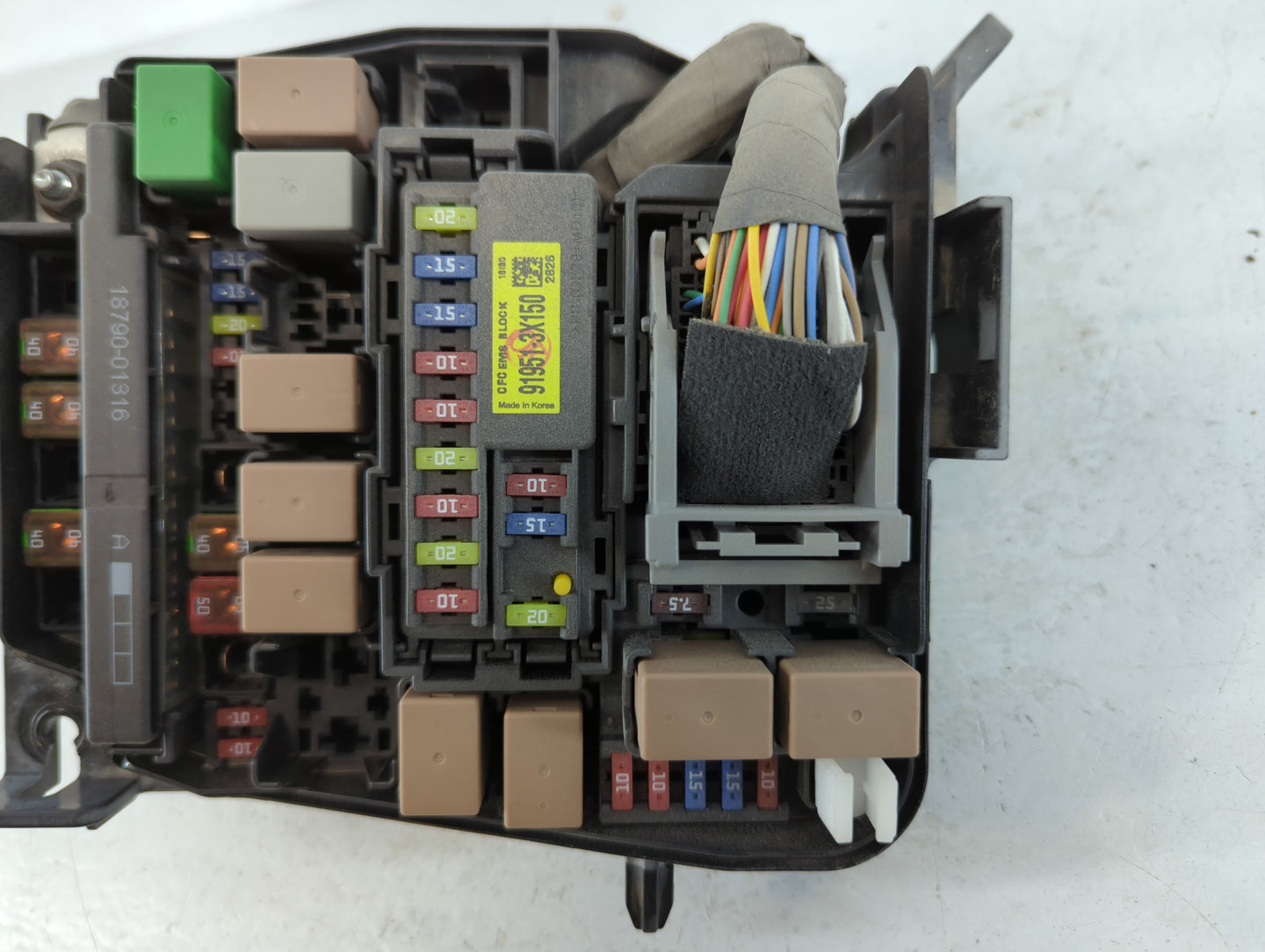 2017-2018 Kia Forte Fusebox Fuse Box Panel Relay Module P/N:91753 A7300 Fits Fits 2017 2018 OEM Used Auto Parts - Oemusedaut