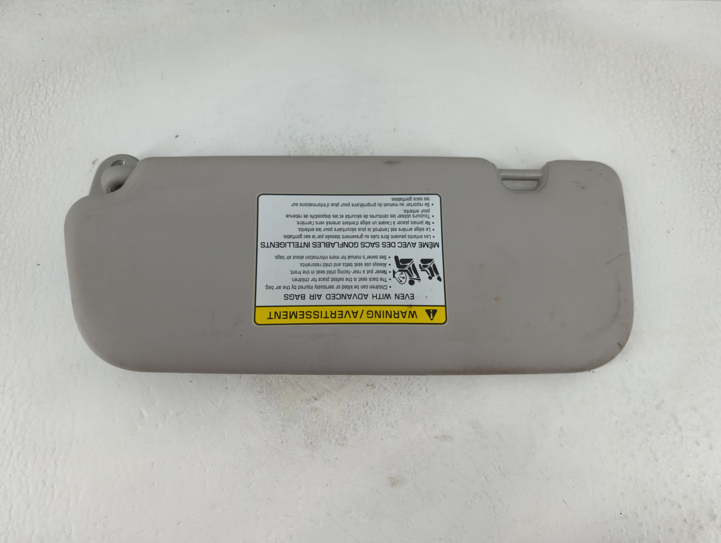 2017-2018 Kia Forte Sun Visor Shade Replacement Passenger Right Mirror Fits Fits 2017 2018 OEM Used Auto Parts - Oemusedauto
