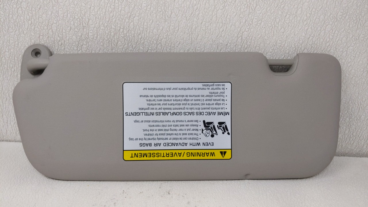 2014-2017 Kia Forte Koup Sun Visor Shade Replacement Passenger Right Mirror Fits Fits 2014 2015 2016 2017 OEM Used Auto Part