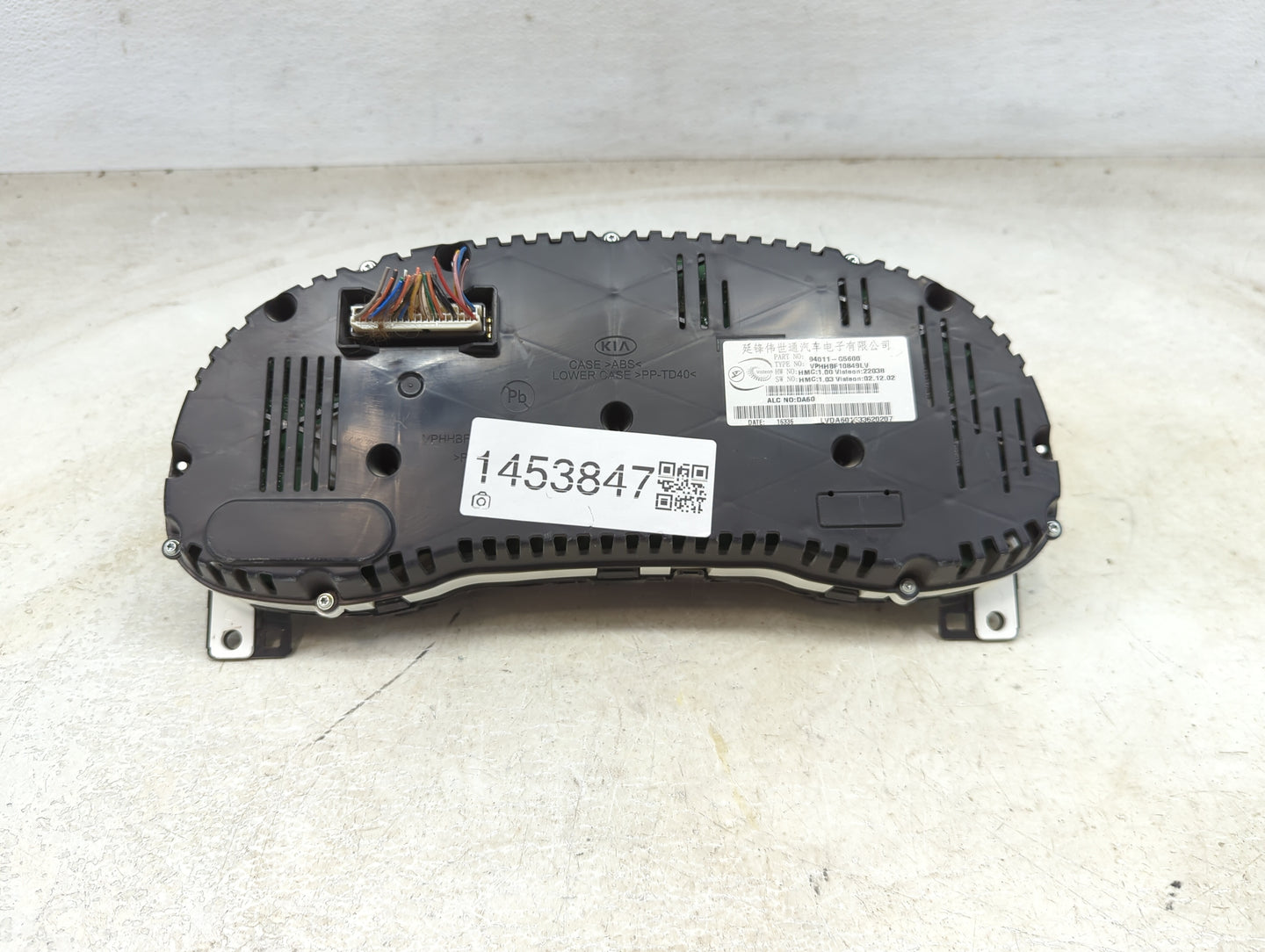2017 Kia Niro Instrument Cluster Speedometer Gauges P/N:94011-G5600 VPHHBF10849LV Miles: Fits OEM Used Auto Parts - Oemuseda