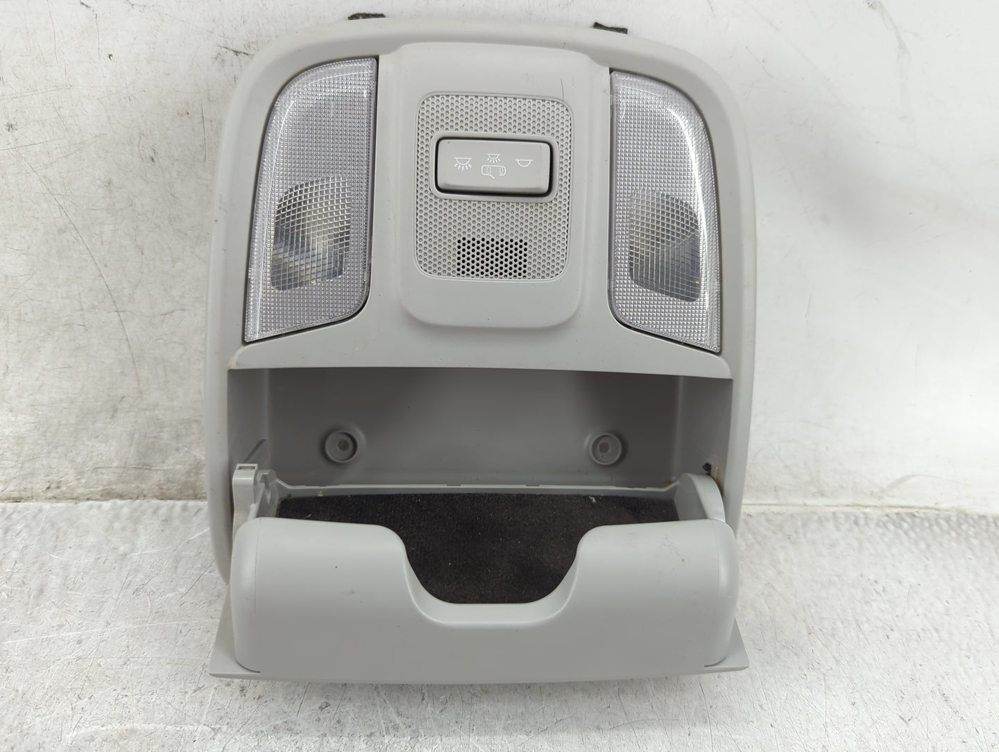 2017 Kia Niro Overhead Console W/rear Climate Control Gray - Oemusedautoparts1.com