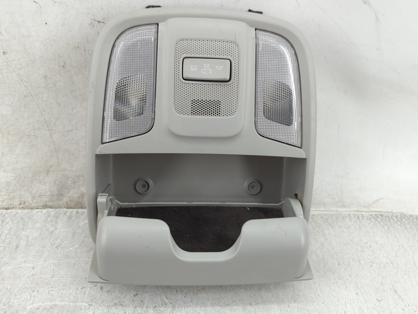2017 Kia Niro Overhead Console W/rear Climate Control Gray - Oemusedautoparts1.com