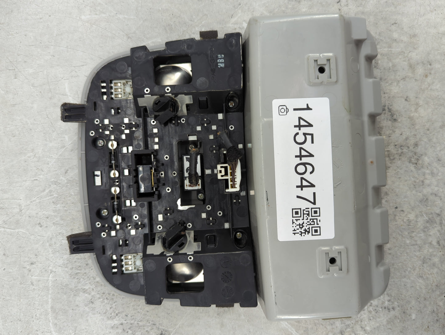 2017 Kia Niro Overhead Console W/rear Climate Control Gray - Oemusedautoparts1.com