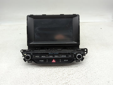 2017-2019 Kia Niro Radio AM FM Cd Player Receiver Replacement P/N:96160-G5010 Fits Fits 2017 2018 2019 OEM Used Auto Parts -