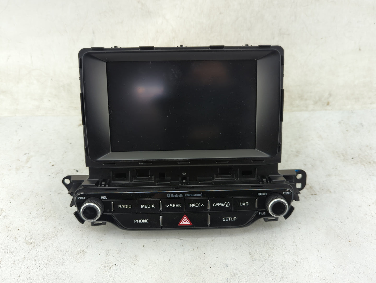 2017-2019 Kia Niro Radio AM FM Cd Player Receiver Replacement P/N:2WGYBAM3 96160-G5010 Fits Fits 2017 2018 2019 OEM Used Aut