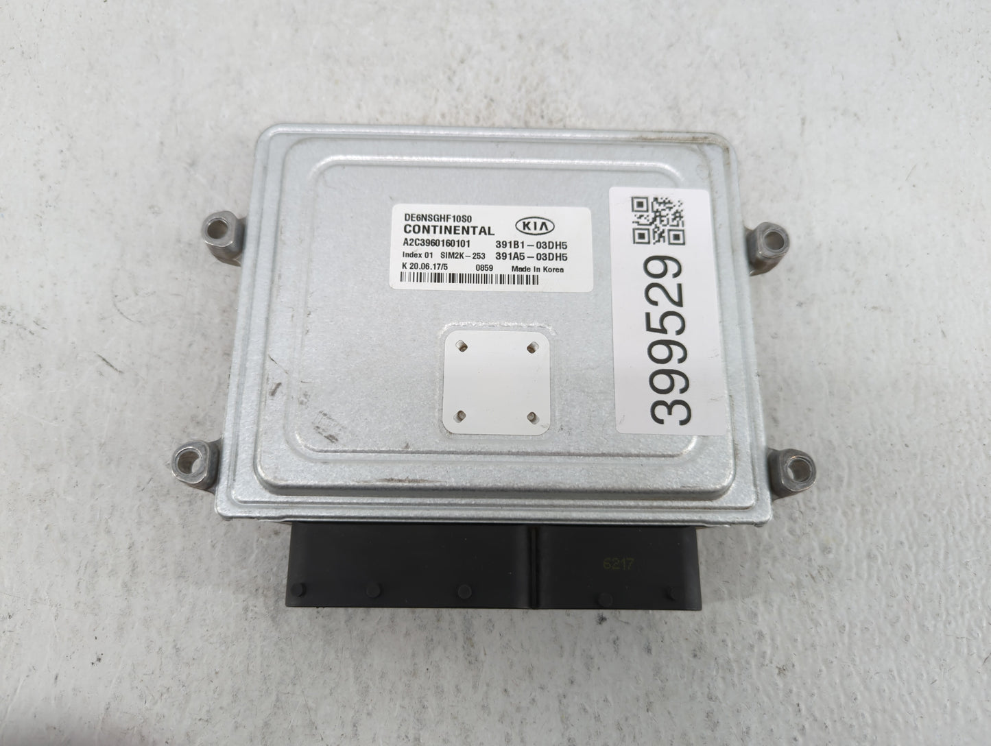 2017 Kia Niro PCM Engine Control Computer ECU ECM PCU OEM P/N:391B1-03DH5 391A5-03DH5, 95441-2BBF2 Fits OEM Used Auto Parts 