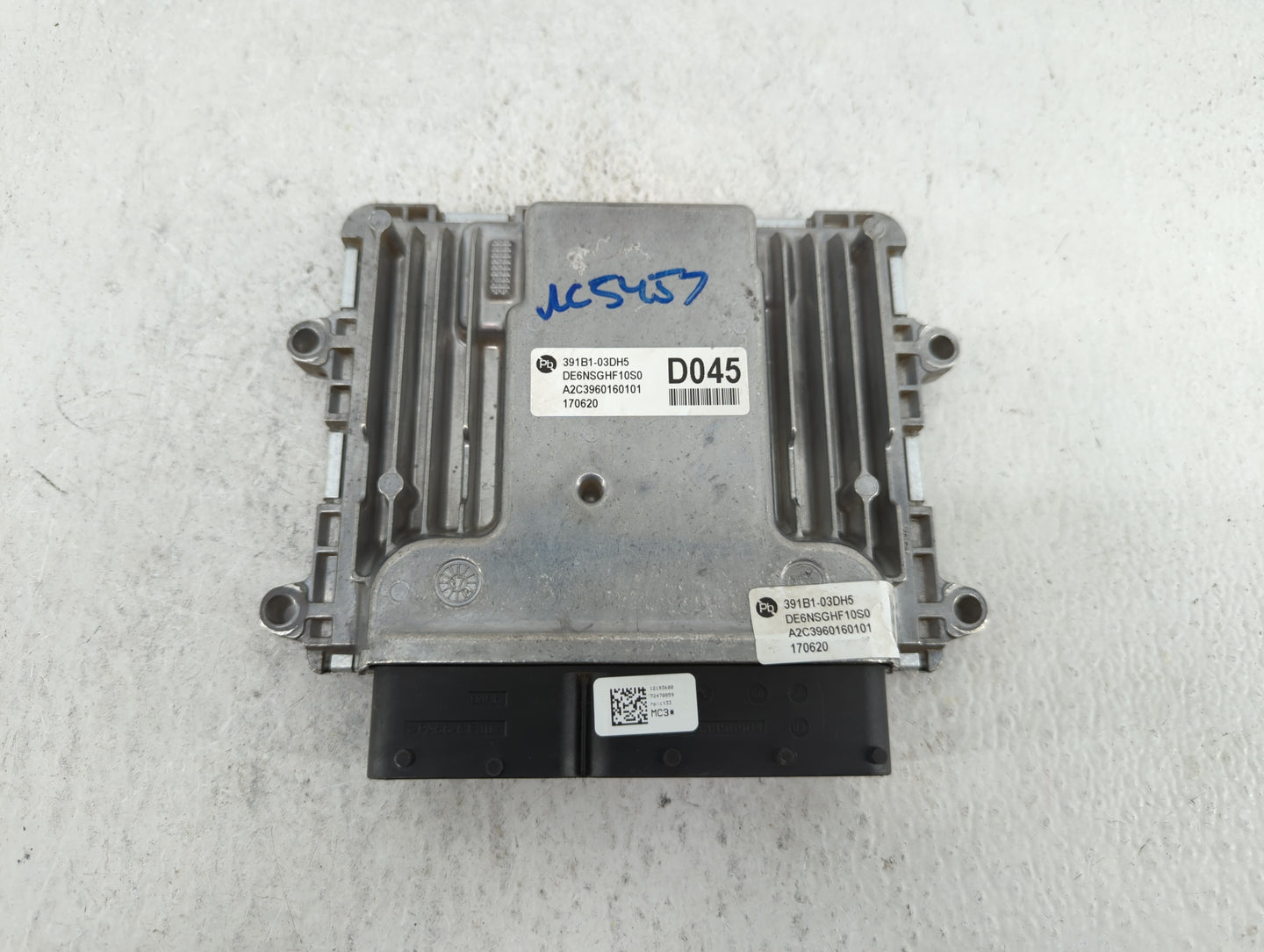 2017 Kia Niro PCM Engine Control Computer ECU ECM PCU OEM P/N:391B1-03DH5 391A5-03DH5, 95441-2BBF2 Fits OEM Used Auto Parts 