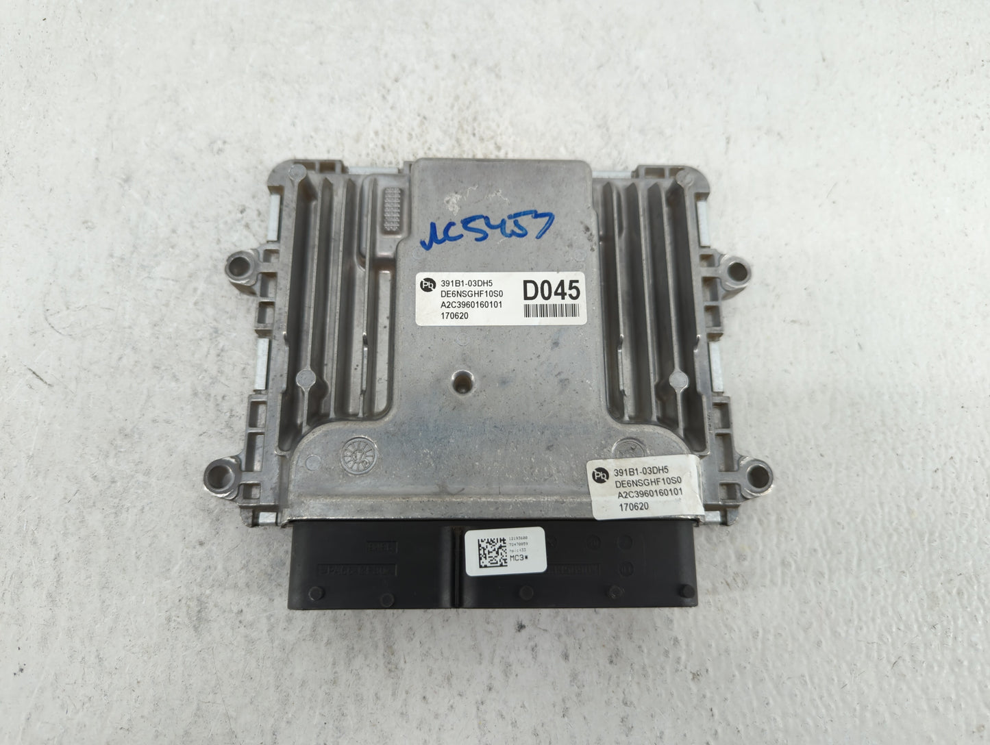 2017 Kia Niro PCM Engine Control Computer ECU ECM PCU OEM P/N:391B1-03DH5 391A5-03DH5, 95441-2BBF2 Fits OEM Used Auto Parts 