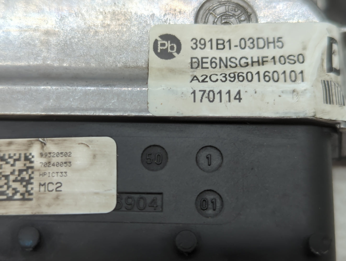 2017 Kia Niro PCM Engine Control Computer ECU ECM PCU OEM P/N:391A5-03DH5 391B1-03DH5 Fits OEM Used Auto Parts - Oemusedauto