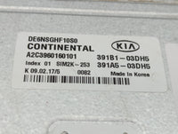 2017 Kia Niro PCM Engine Control Computer ECU ECM PCU OEM P/N:391B1-03DH5 95441-2BBF2 Fits OEM Used Auto Parts - Oemusedauto