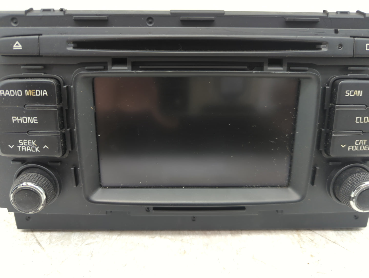 2017-2019 Kia Optima Radio AM FM Cd Player Receiver Replacement P/N:96180-A8150WK Fits Fits 2017 2018 2019 OEM Used Auto Par