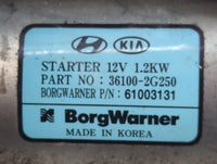 2016-2020 Kia Optima Car Starter Motor Solenoid OEM P/N:36100-2G210 36100-2G250 Fits Fits 2015 2016 2017 2018 2019 2020 OEM 