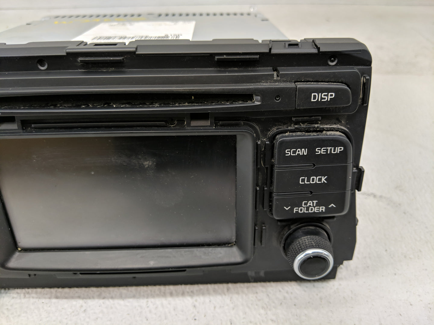 2017-2018 Kia Optima Radio AM FM Cd Player Receiver Replacement P/N:96180-A8150WK Fits Fits 2017 2018 OEM Used Auto Parts - 
