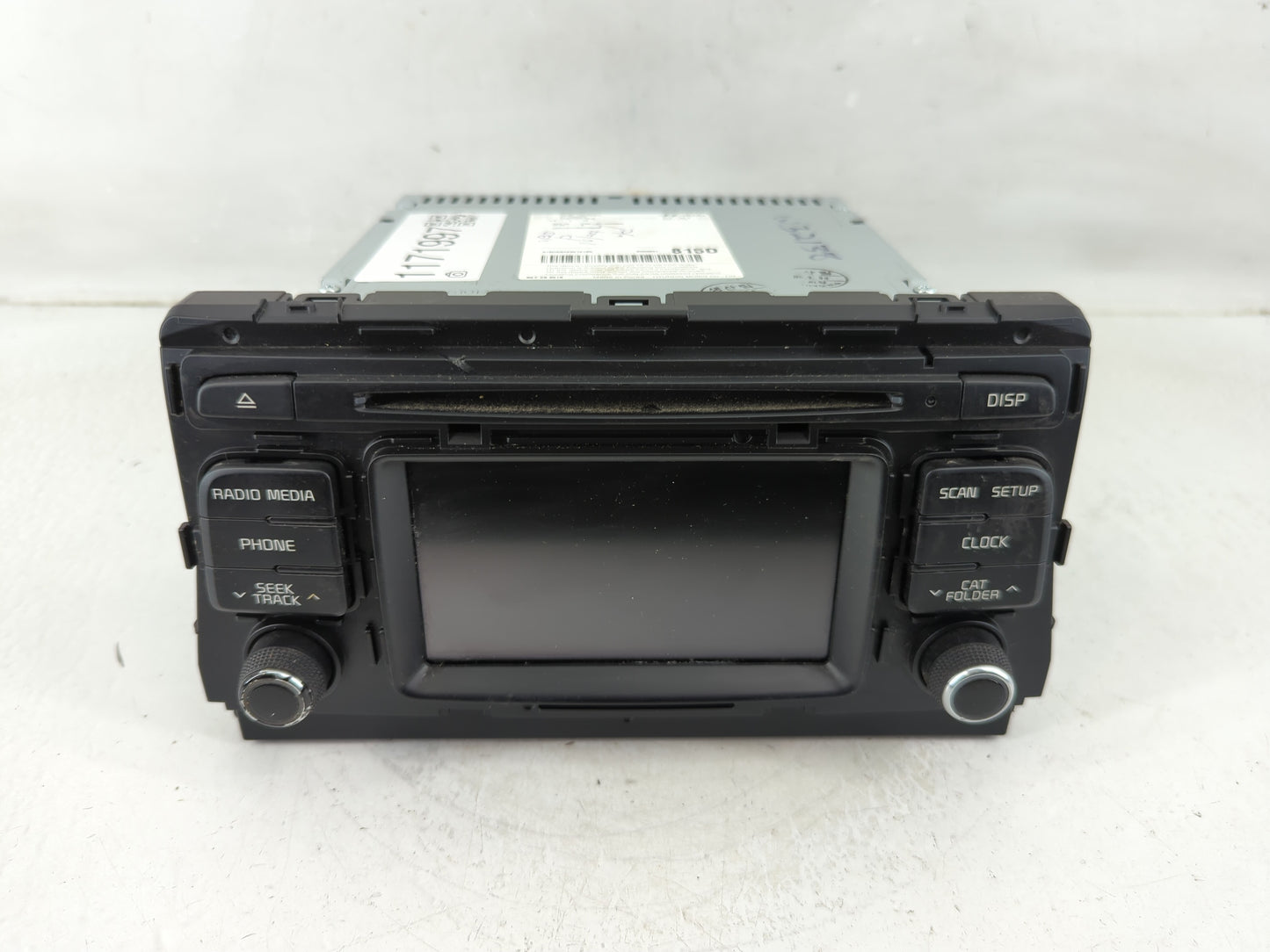 2017-2018 Kia Optima Radio AM FM Cd Player Receiver Replacement P/N:96180-A8150WK Fits Fits 2017 2018 OEM Used Auto Parts - 