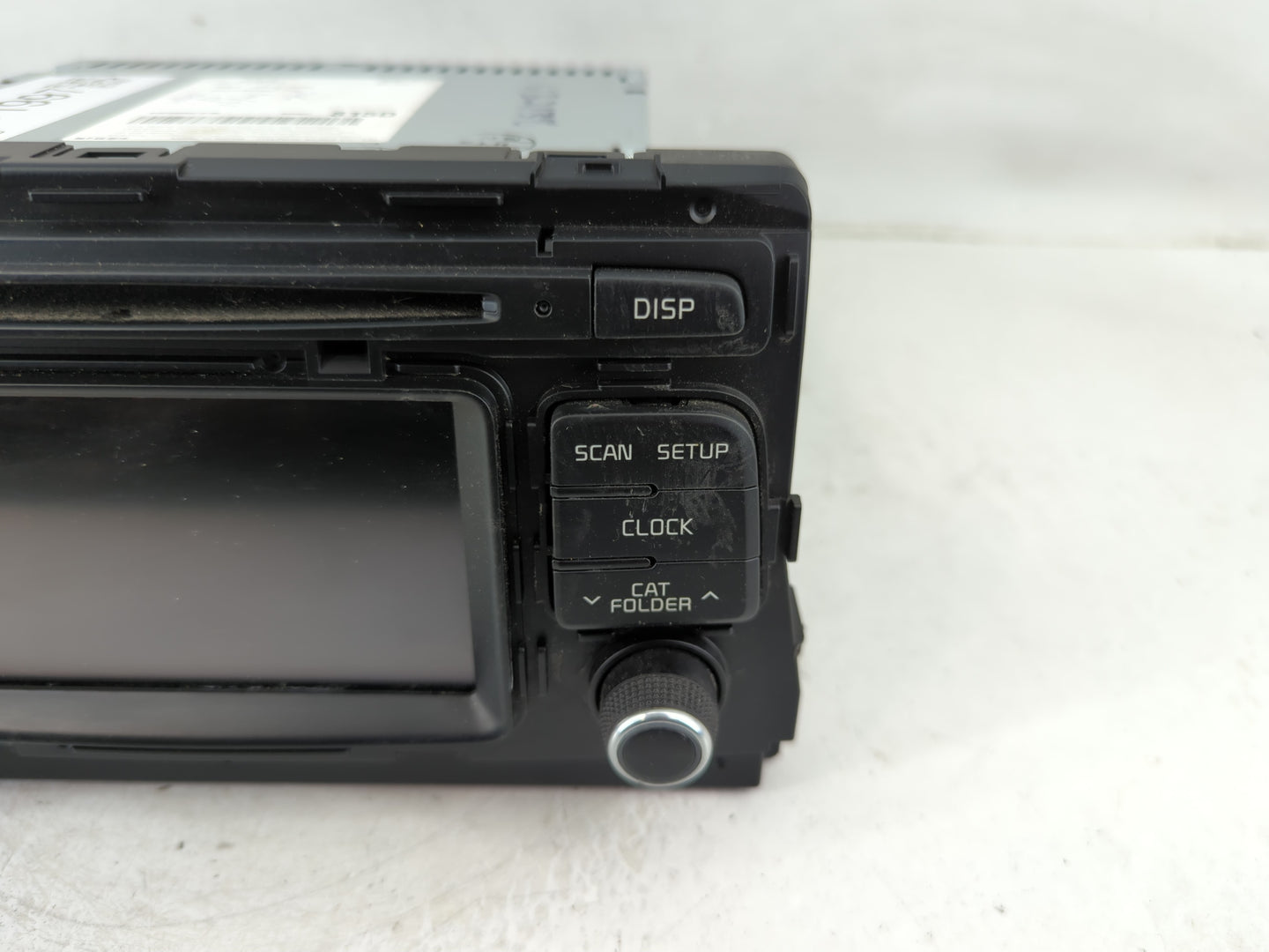 2017-2018 Kia Optima Radio AM FM Cd Player Receiver Replacement P/N:96180-A8150WK Fits Fits 2017 2018 OEM Used Auto Parts - 