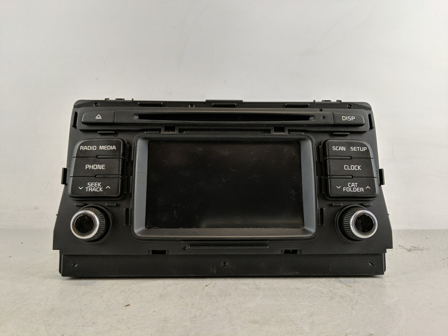 2017-2018 Kia Optima Radio AM FM Cd Player Receiver Replacement P/N:96180-A81500WK Fits Fits 2017 2018 OEM Used Auto Parts -