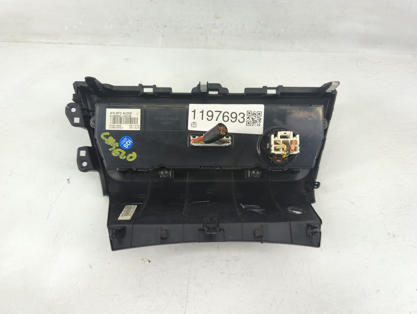 2016-2018 Kia Optima Climate Control Module Temperature AC/Heater Replacement P/N:EC500-THFCA 97250-D5500 Fits Fits 2016 201