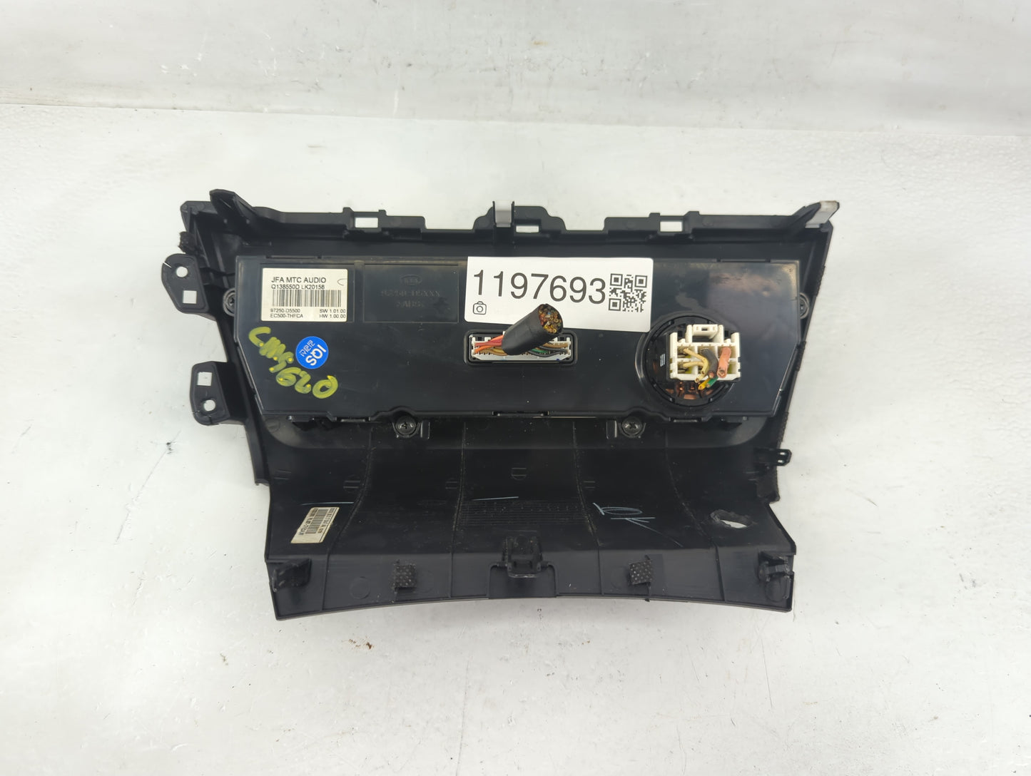 2016-2018 Kia Optima Climate Control Module Temperature AC/Heater Replacement P/N:EC500-THFCA 97250-D5500 Fits Fits 2016 201