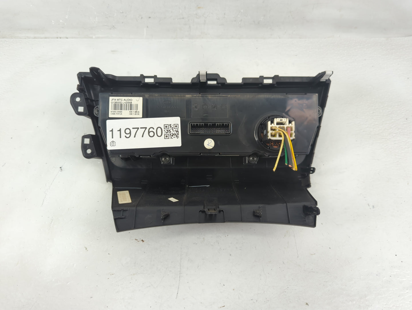 2017-2019 Kia Optima Climate Control Module Temperature AC/Heater Replacement P/N:97250-D5500 Fits Fits 2017 2018 2019 OEM U