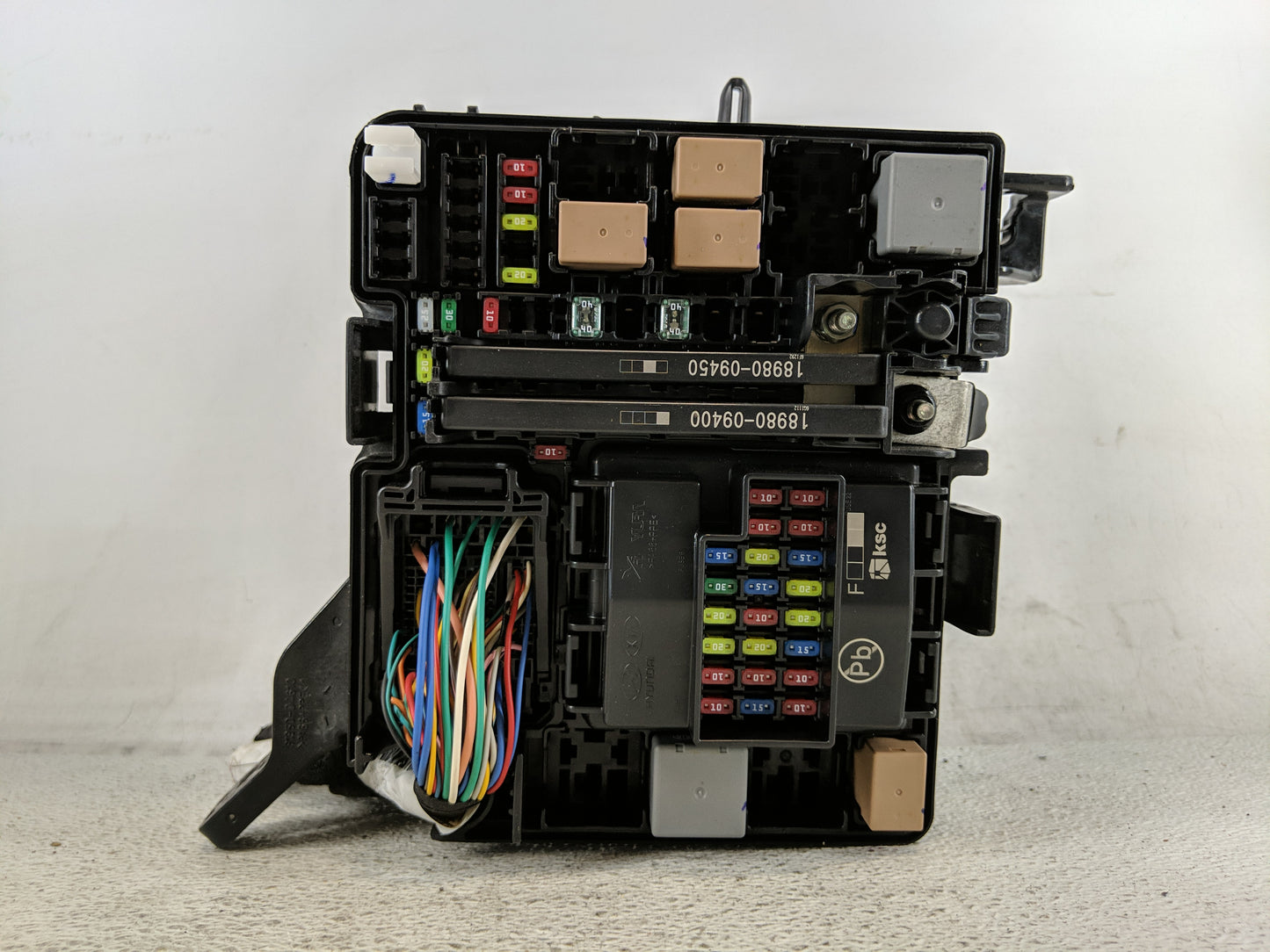 2016-2019 Kia Optima Fusebox Fuse Box Panel Relay Module P/N:91230D5070JA Fits Fits 2016 2017 2018 2019 OEM Used Auto Parts 