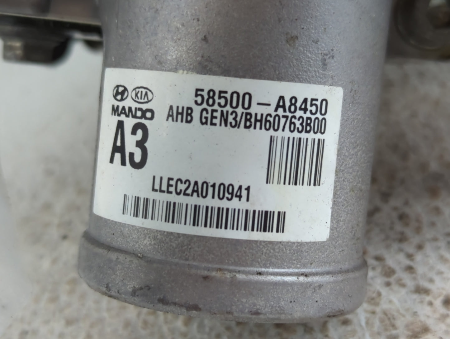 2017-2020 Kia Optima ABS Pump Control Module Replacement P/N:58500-A8450 Fits Fits 2017 2018 2019 2020 OEM Used Auto Parts -