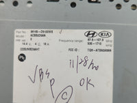 2017-2018 Kia Optima Radio AM FM Cd Player Receiver Replacement P/N:96160-D5100WK Fits Fits 2017 2018 OEM Used Auto Parts - 