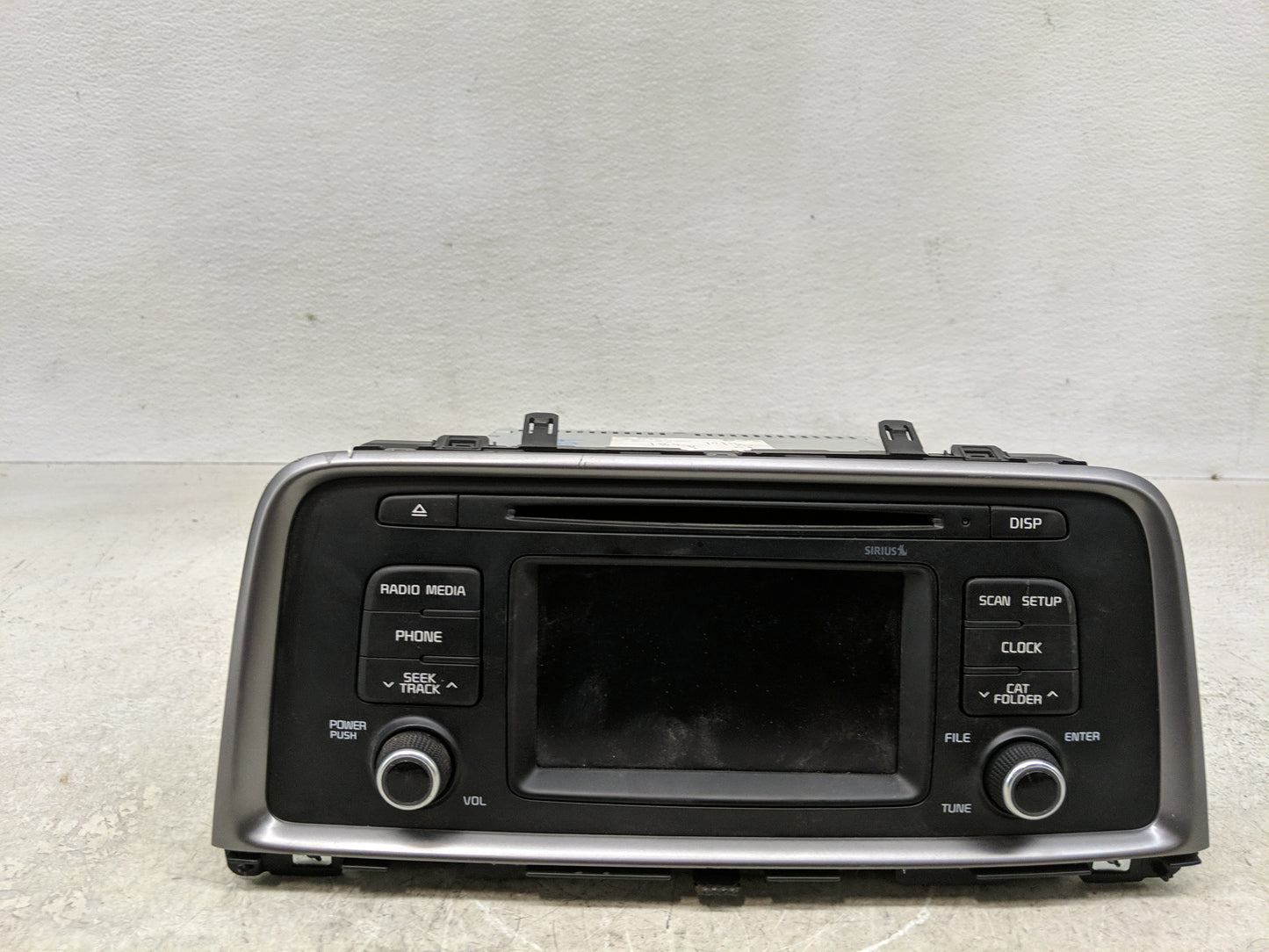 2017-2018 Kia Optima Radio AM FM Cd Player Receiver Replacement P/N:96180-A5150WK Fits Fits 2017 2018 OEM Used Auto Parts - 