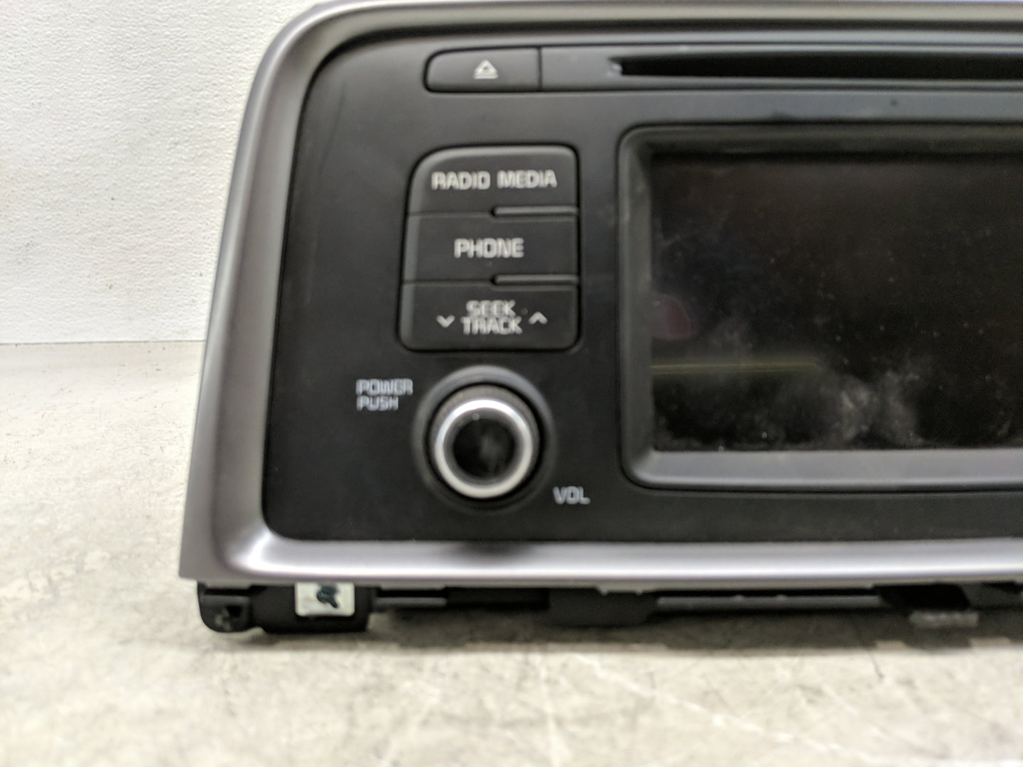 2017-2018 Kia Optima Radio AM FM Cd Player Receiver Replacement P/N:96180-A5150WK Fits Fits 2017 2018 OEM Used Auto Parts - 