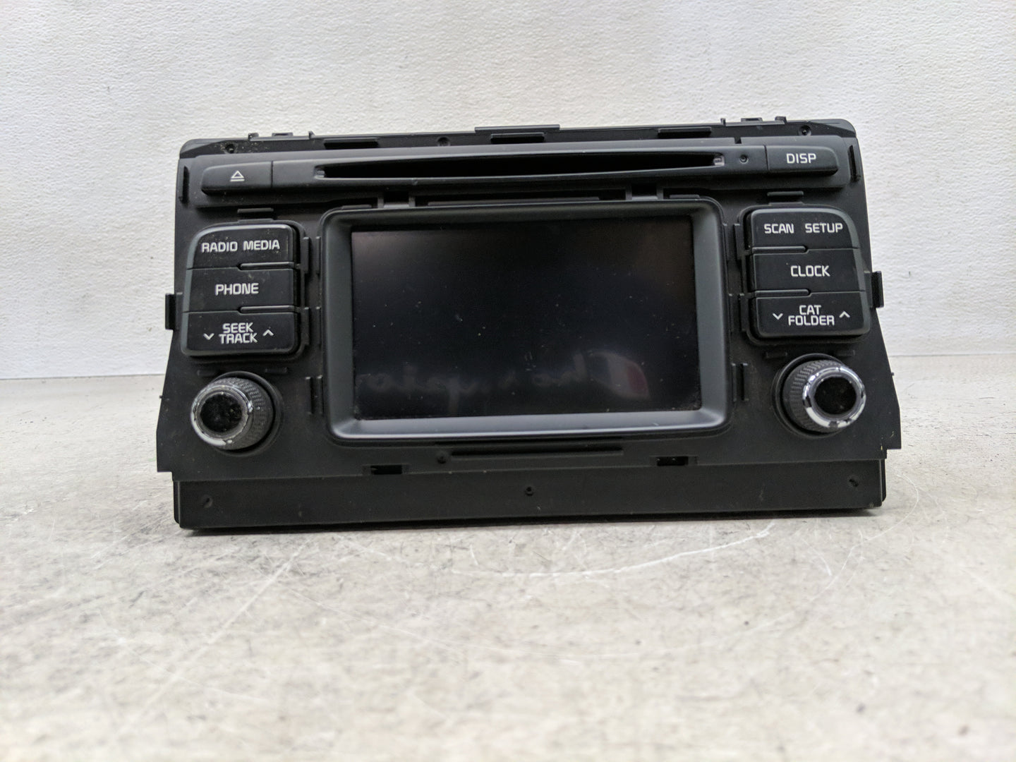 2017-2018 Kia Optima Radio AM FM Cd Player Receiver Replacement P/N:96180-A8150WK Fits Fits 2017 2018 OEM Used Auto Parts - 